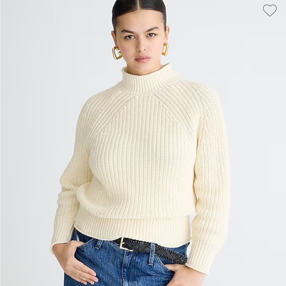 J CREW WOMENS RELAXED ROLL NECK SWEATER - Picture 1 of 6